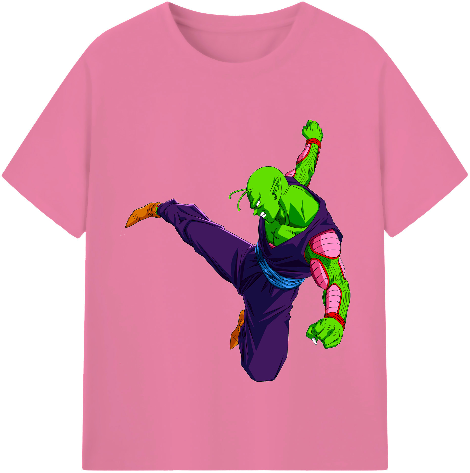 （画像用） ドラゴンボール ピッコロ DRAGON BALL Piccolo 綿100％半袖Tシャツ（フロントプリント）